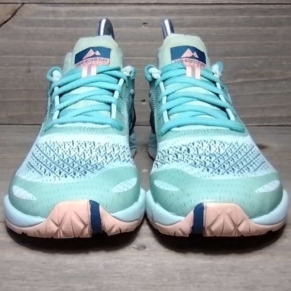 Merrell Bare Access Flex Trail Shoes Sneakers Womens Size 5 Blue - Picture 2 of 8